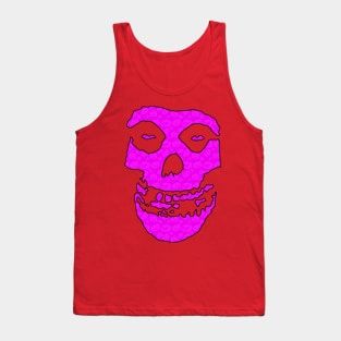 Crimson Ghost - Pink Halloween Pumpkins Tank Top